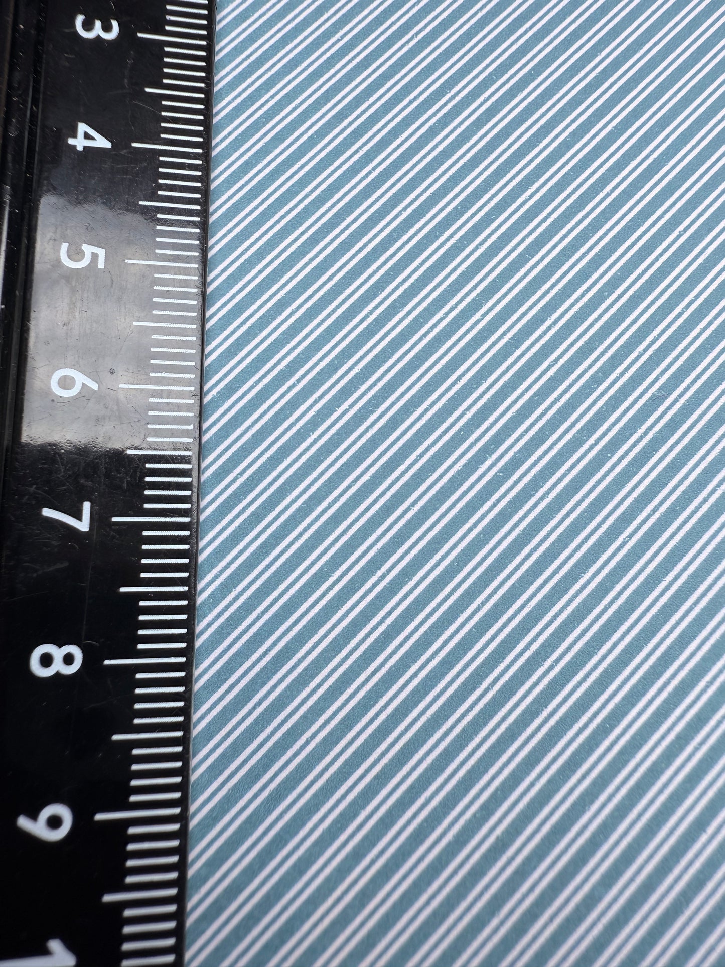 FABRIC Christmas dark green & pink diagonal stripes