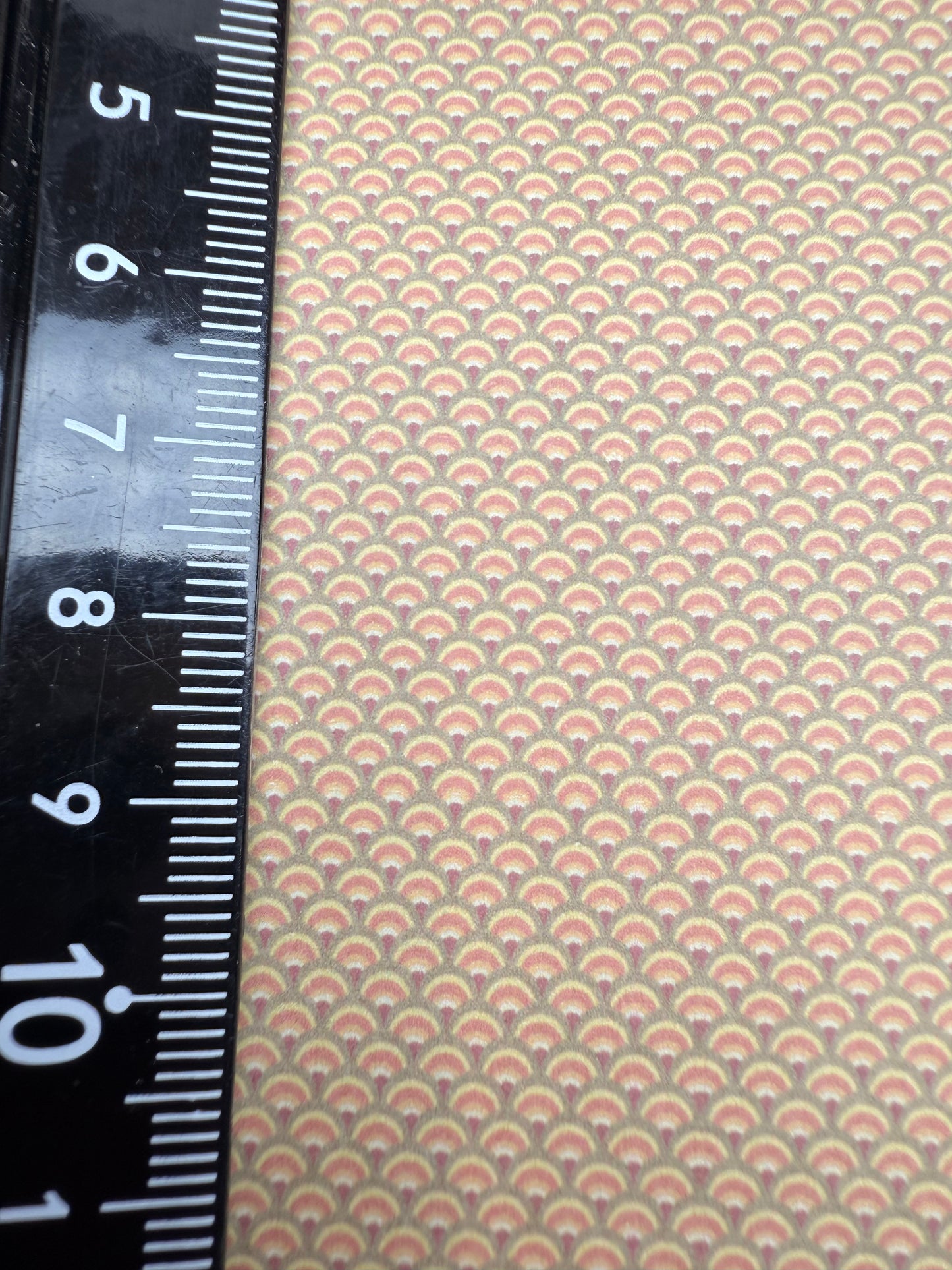 Wallpaper 1970s Orange Arches