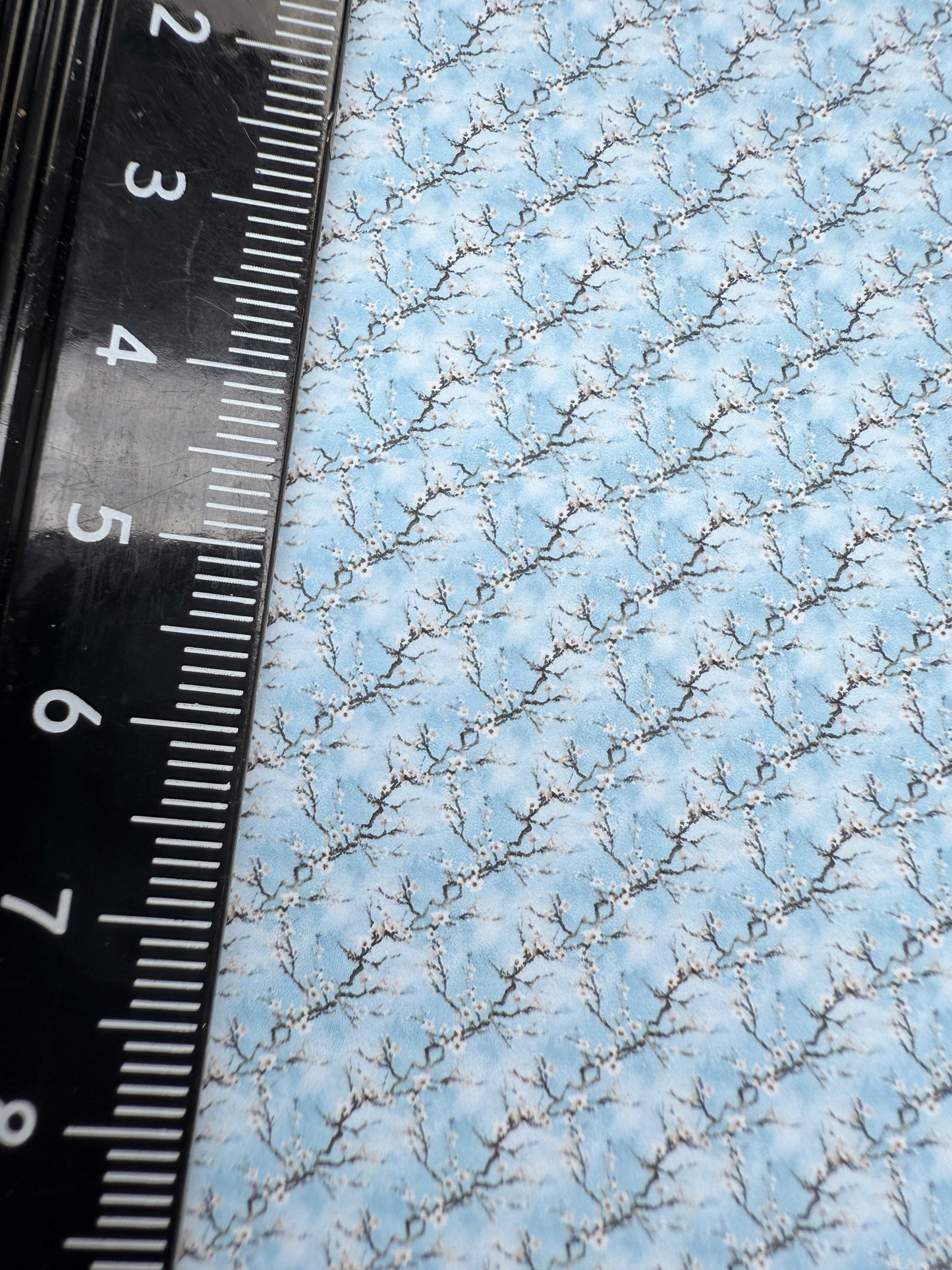 FABRIC Chinese 2 blossom blue