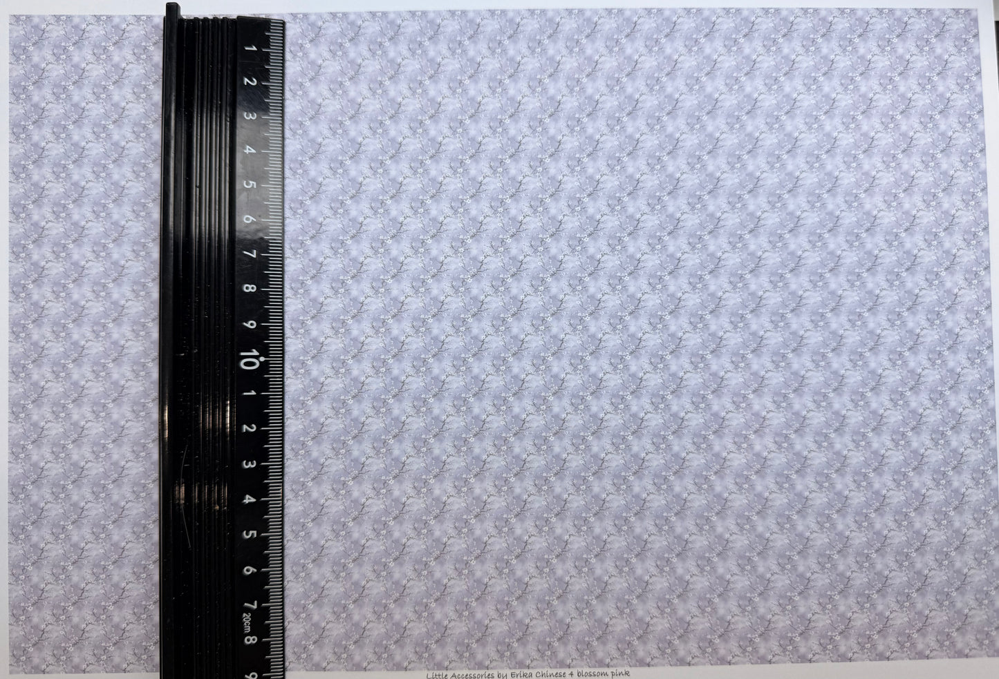 FABRIC  Chinese 4 blossom pink