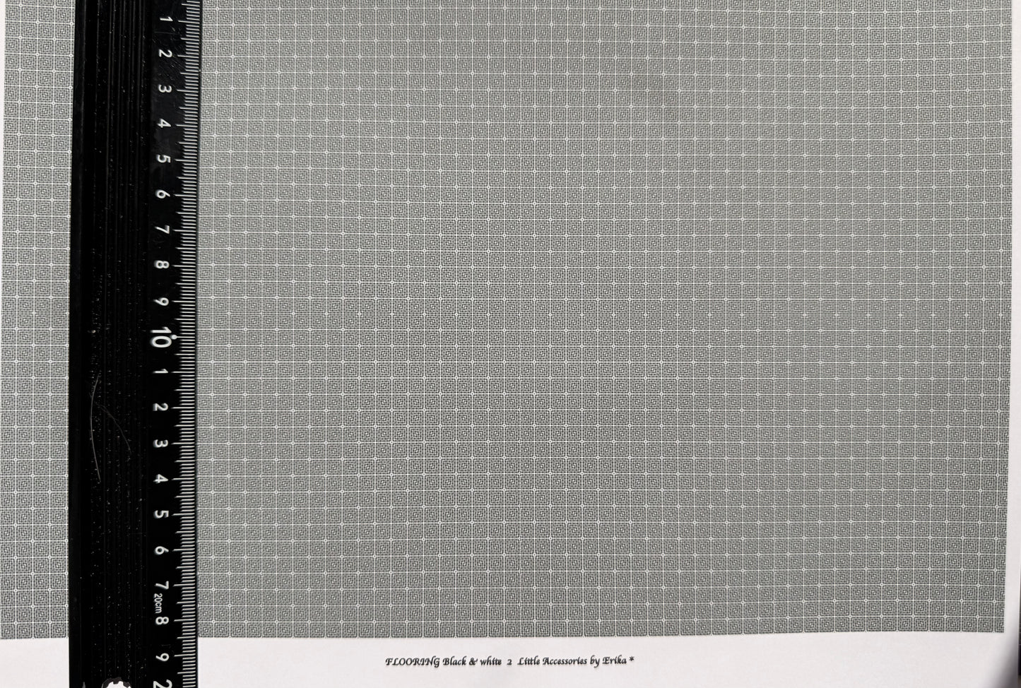 Wallpaper flooring Black & white 2