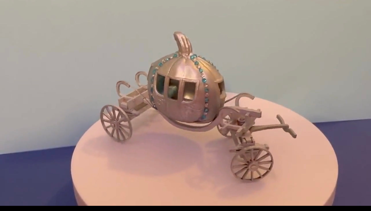 Royal Range. PUMPKIN CARRIAGE 3D DESIGN- Exclusive design. 1/48th scale kit