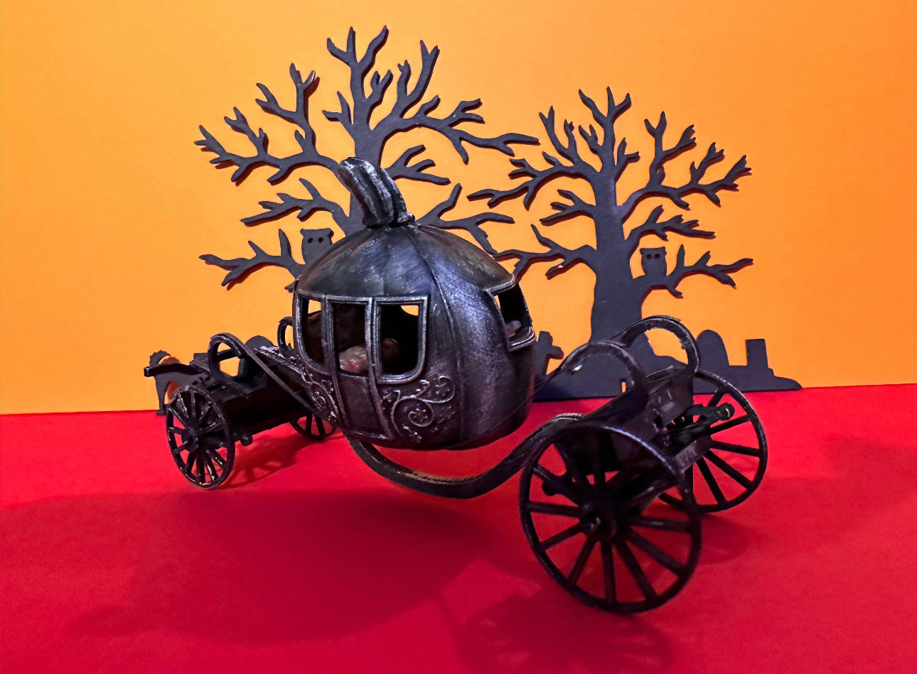 Royal Range. PUMPKIN CARRIAGE 3D DESIGN- Exclusive design. 1/48th scale kit