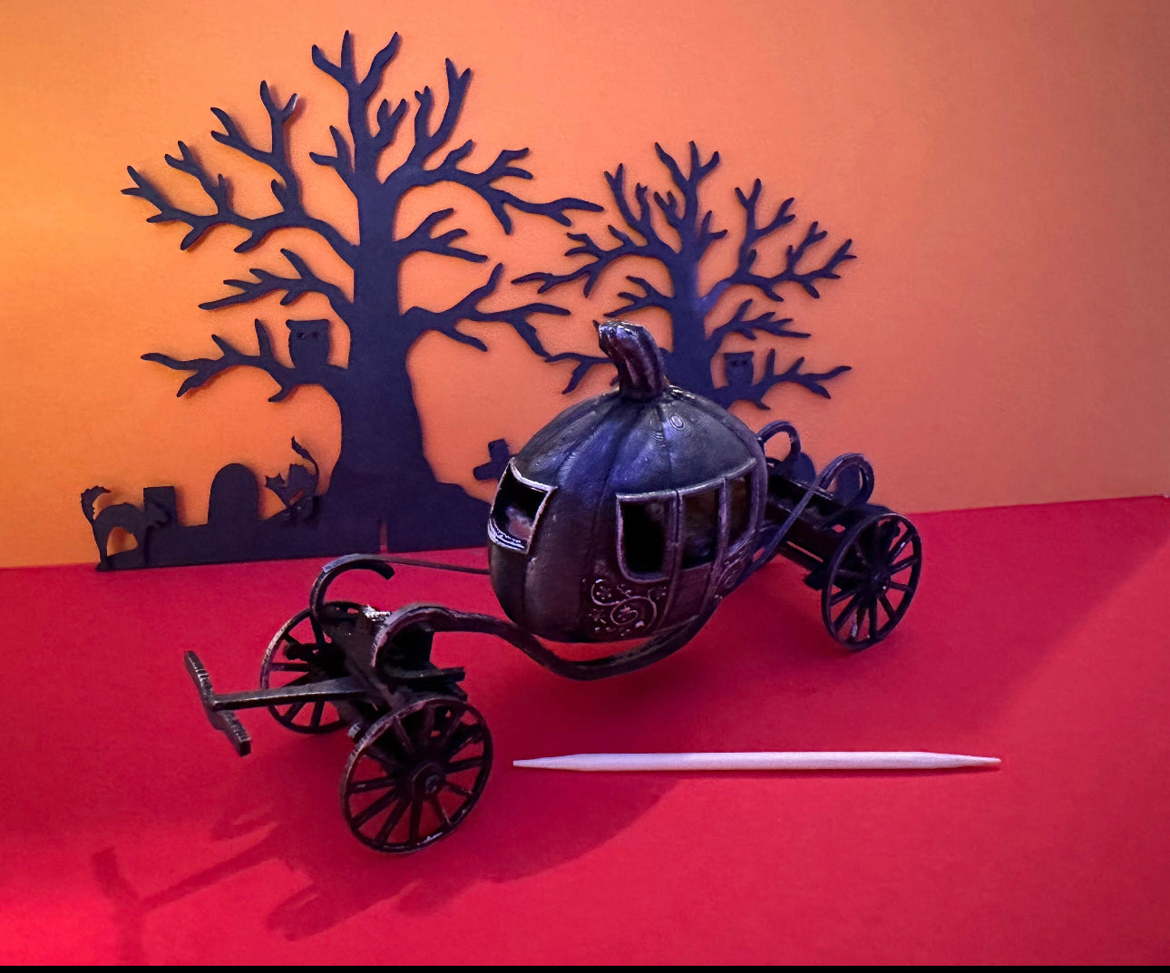 Royal Range. PUMPKIN CARRIAGE 3D DESIGN- Exclusive design. 1/48th scale kit