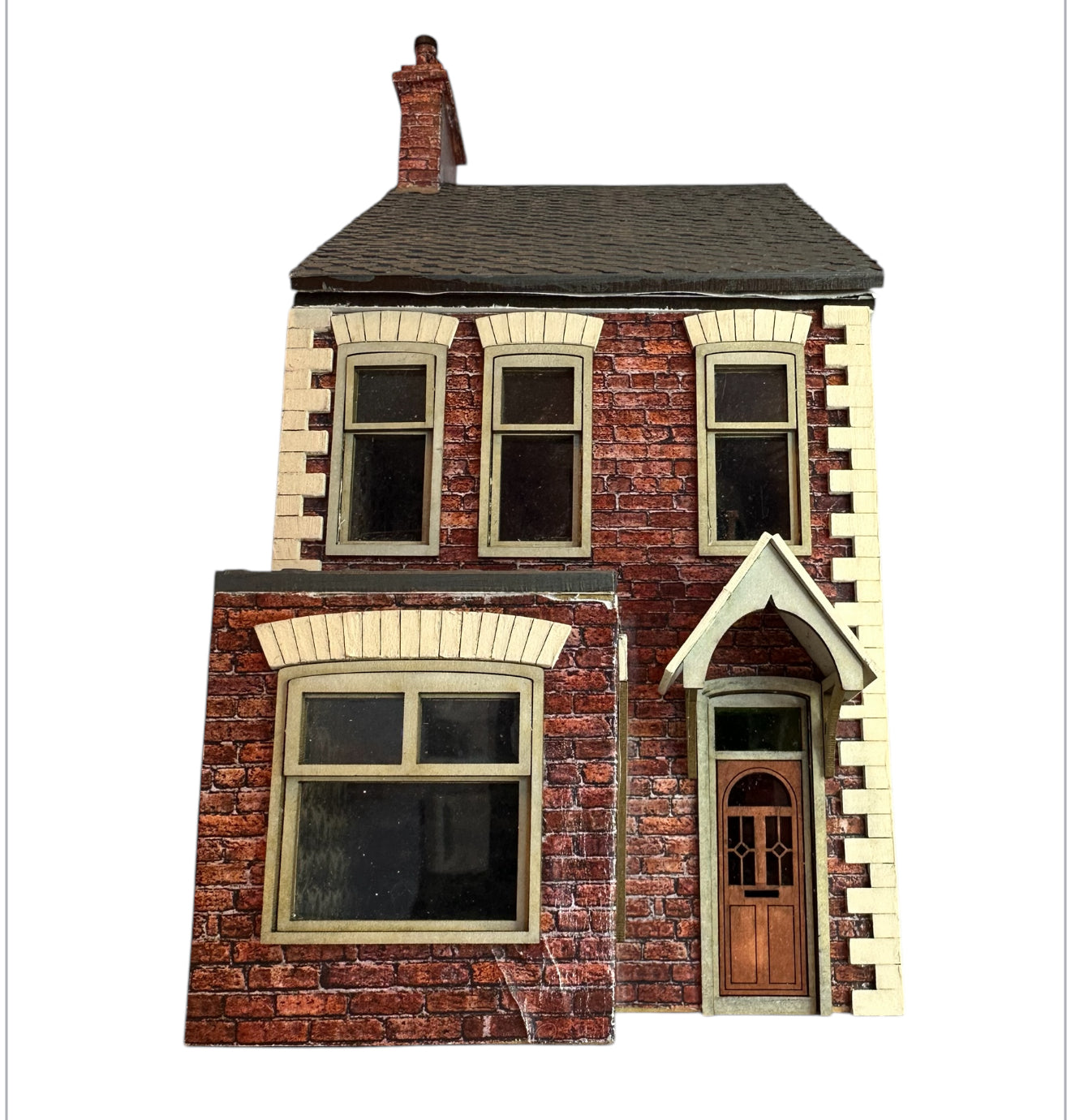 NANA's VICTORIAN HOUSE TERRACE KIT 3D . 1/48th scale house