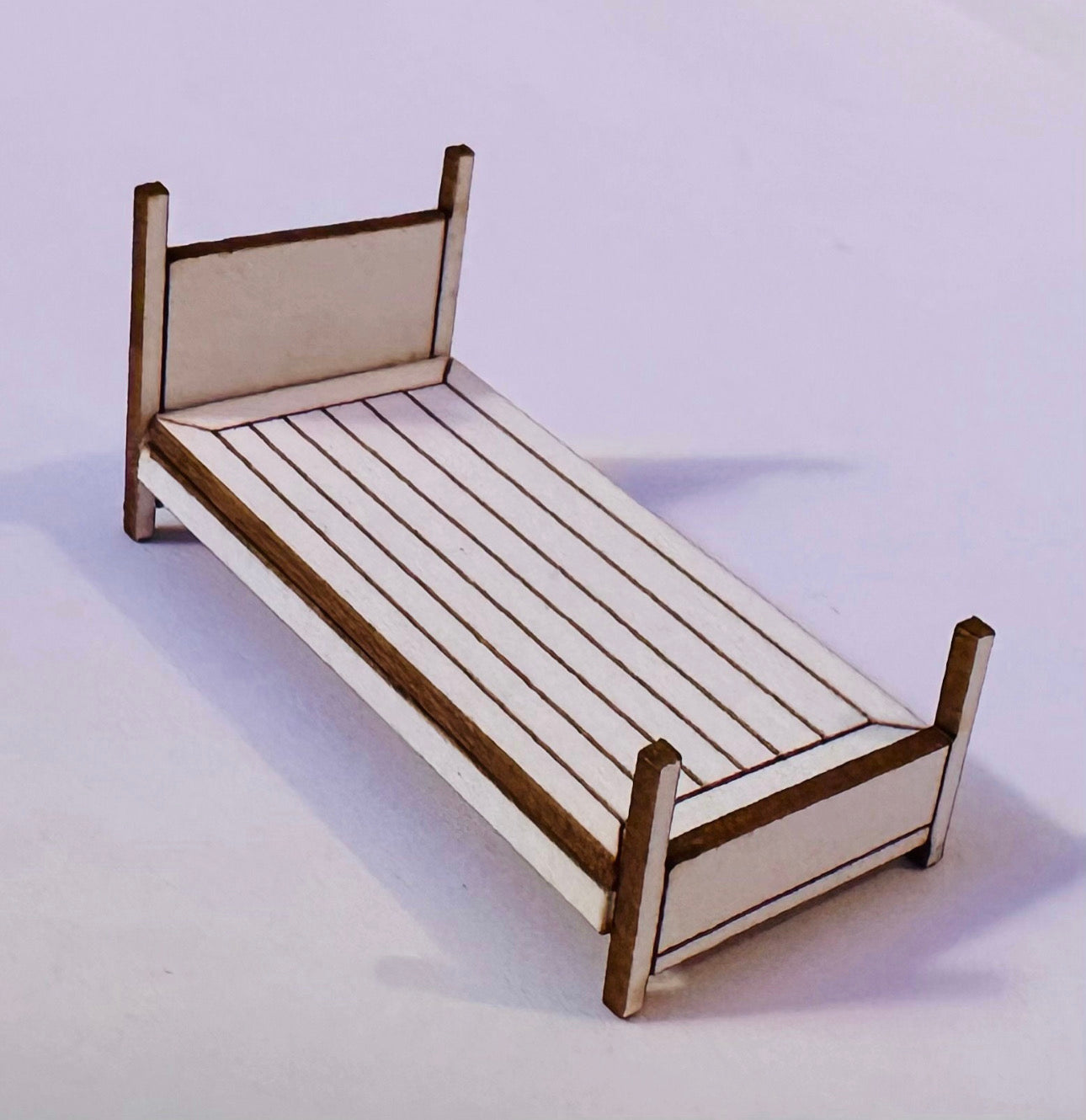 Wild West Collection. WOODEN BED. 1/48th scale KIT