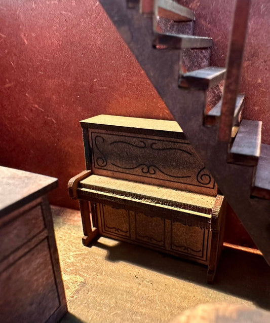 Wild West collection. Bar room piano. 1/48th scale kit
