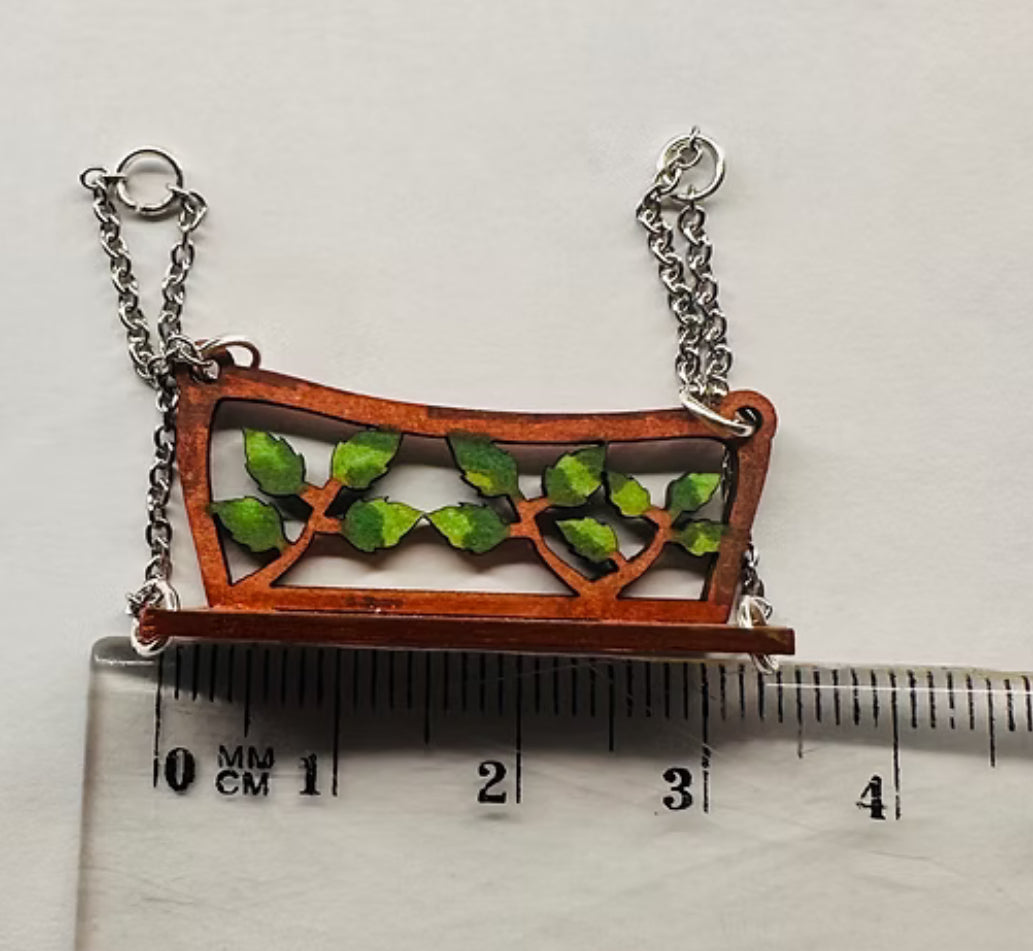 Enchanted forest swing, 1/48th scale
