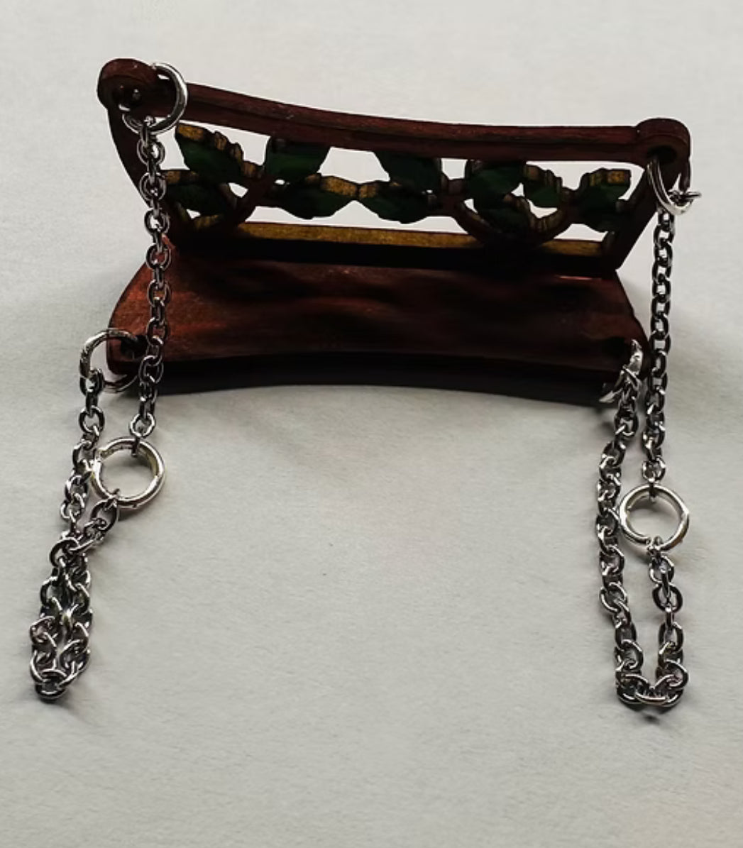 Enchanted forest swing, 1/48th scale