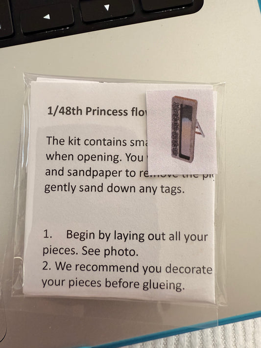 Princess flower mirror 1/48th scale
