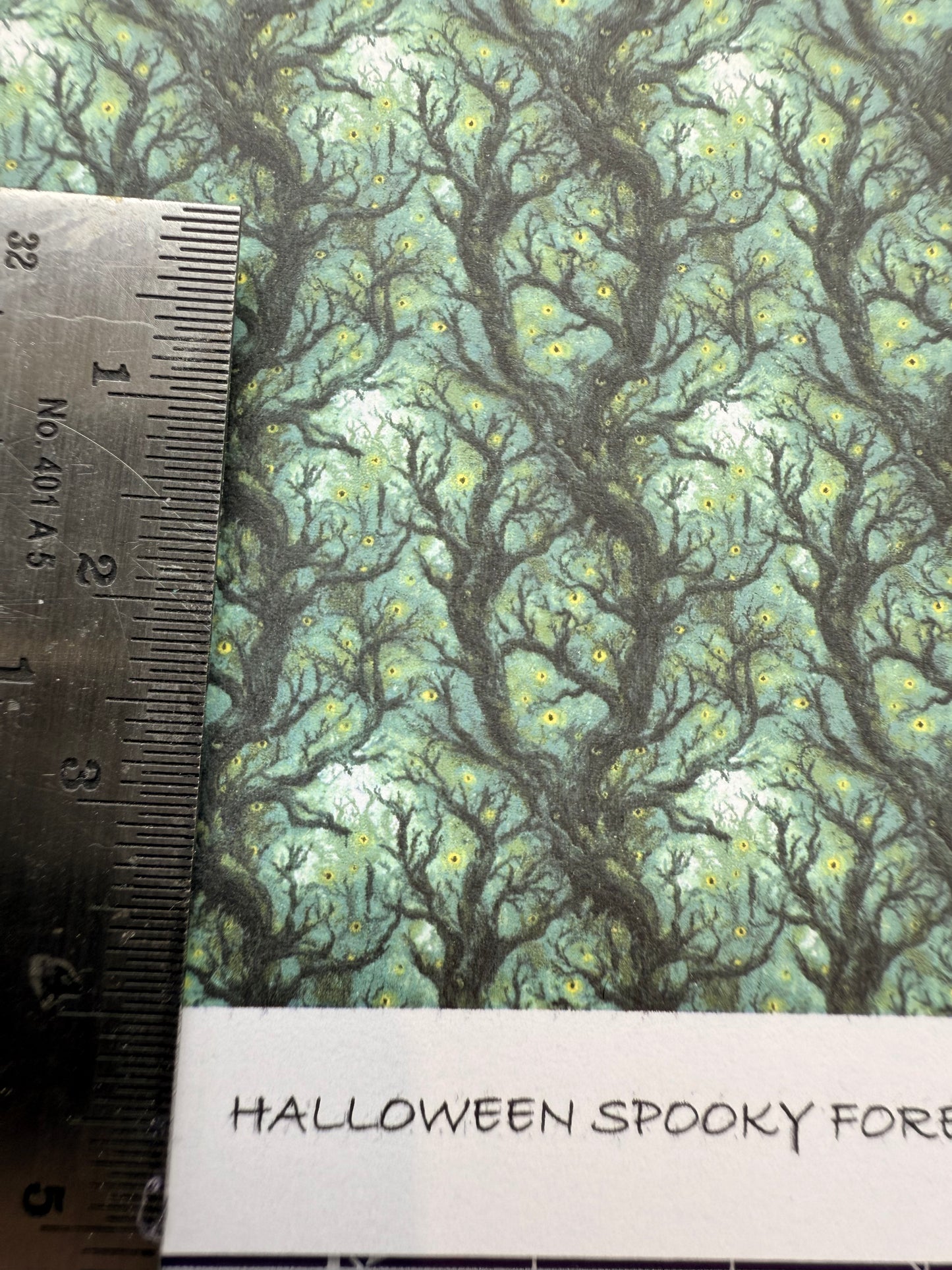 FABRIC Halloween spooky forest