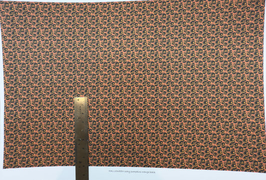 FABRICS Halloween scary pumpkins 1/48