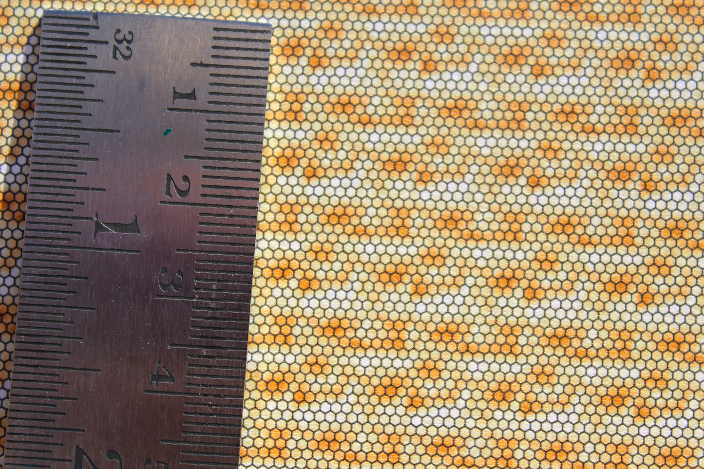 Wallpaper, bees Honeycomb. 1/48th scale