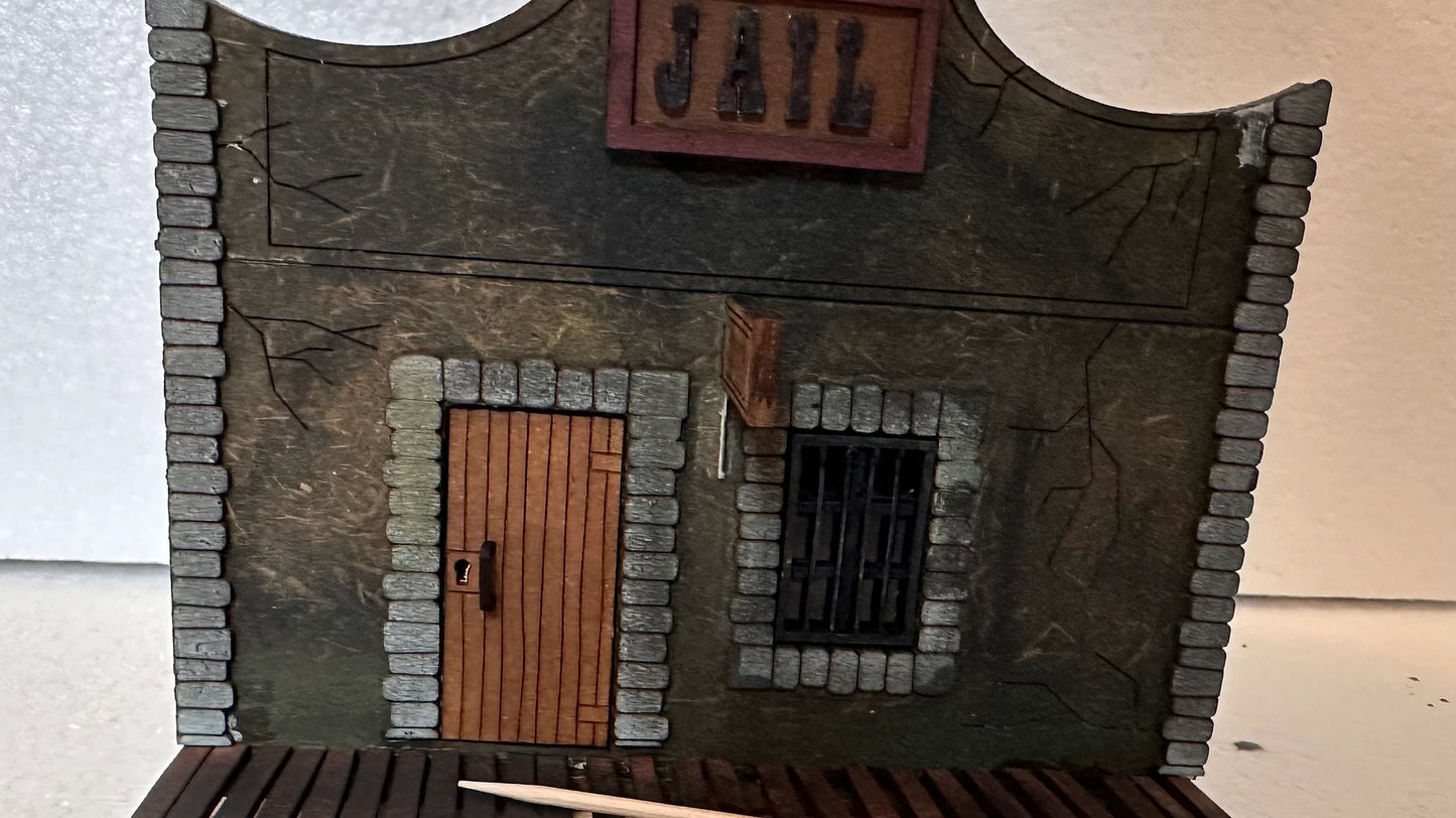 Wild West collection. Jail house. 1/48th scale KIT